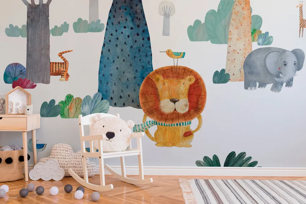 Tapisseries - Papier peint panoramique Cléo - LE PAPIERS DE NINON