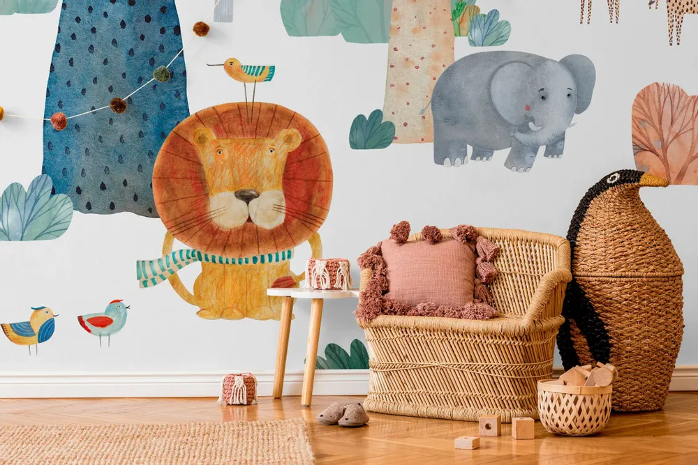 Tapisseries - Papier peint panoramique Cléo - LE PAPIERS DE NINON