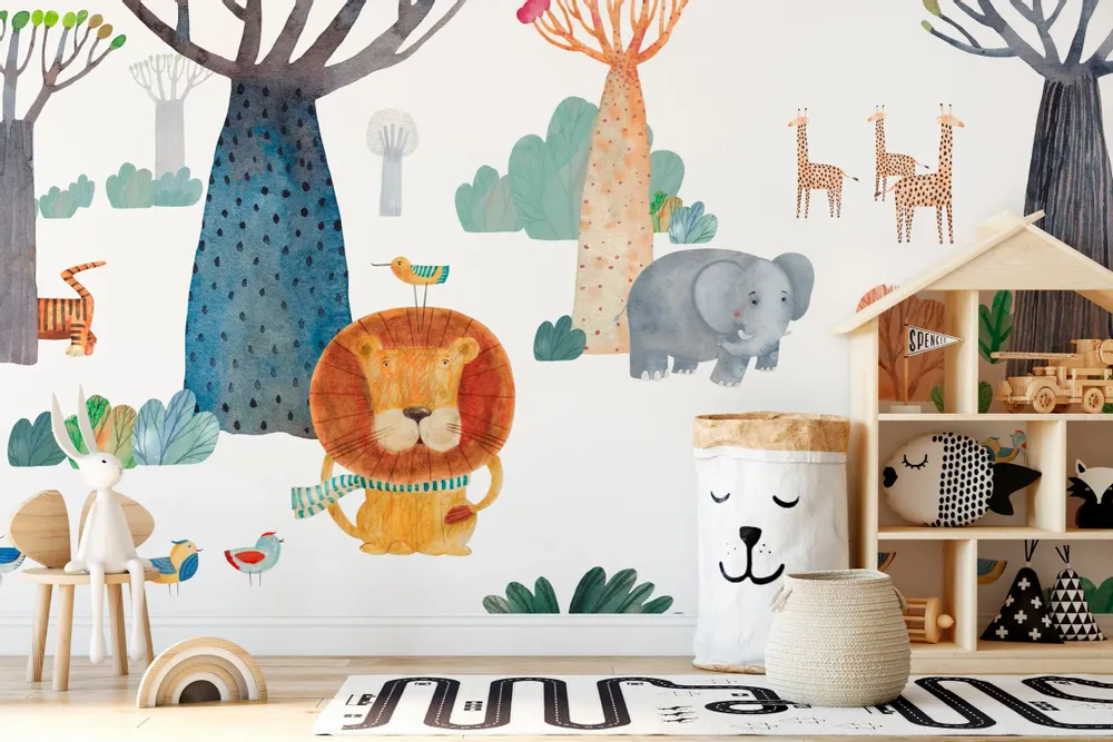 Tapisseries - Papier peint panoramique Cléo - LE PAPIERS DE NINON