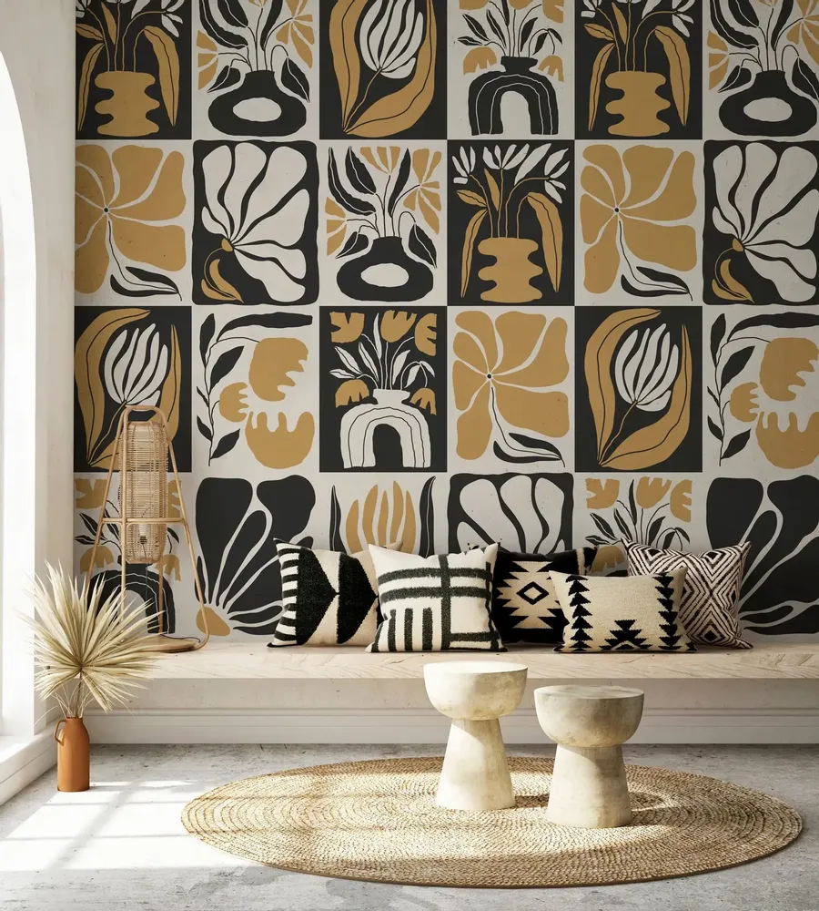 Tapestries - Cosmos panoramic wallpaper - LE PAPIERS DE NINON