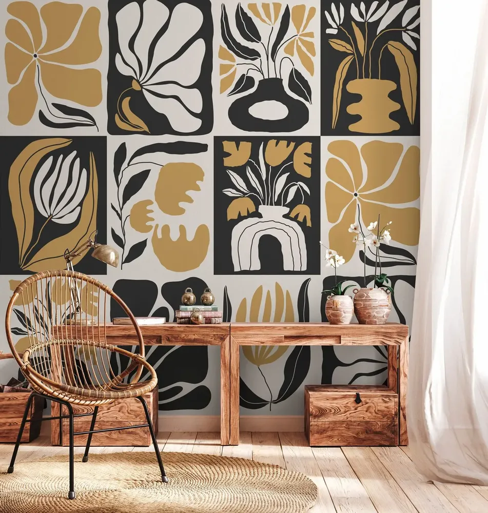 Tapestries - Cosmos panoramic wallpaper - LE PAPIERS DE NINON