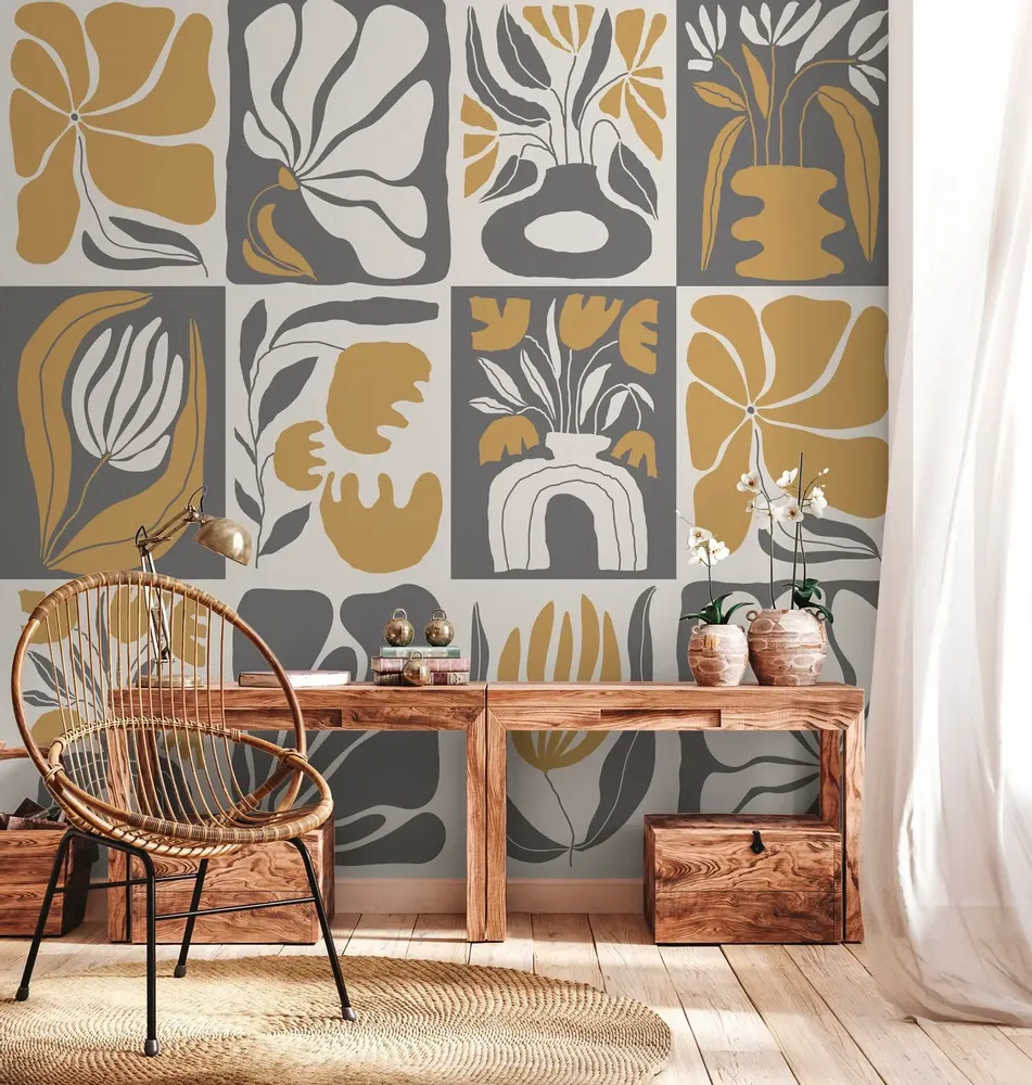 Tapestries - Cosmos panoramic wallpaper - LE PAPIERS DE NINON