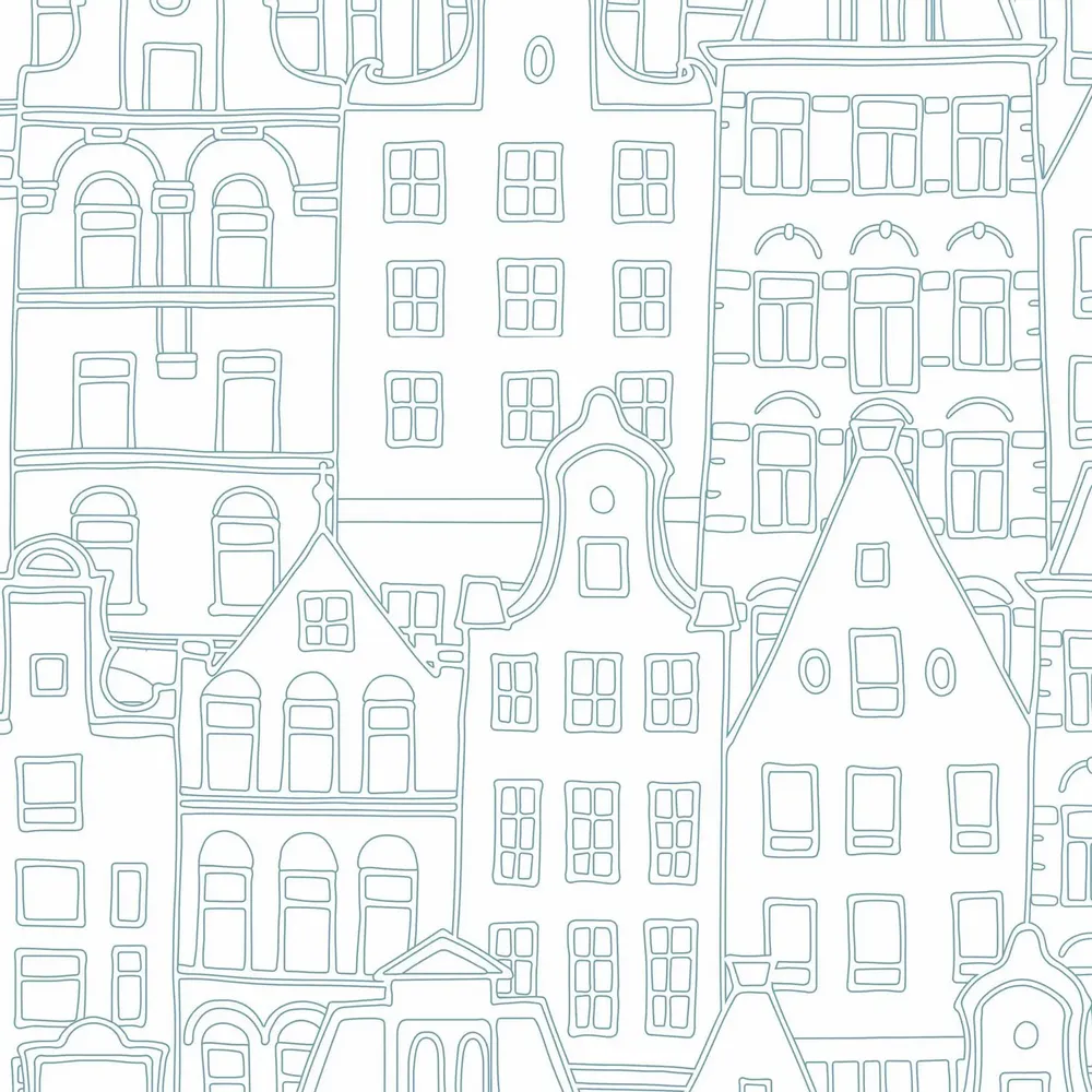 Tapisseries - Papier peint panoramique Amsterdam - LE PAPIERS DE NINON