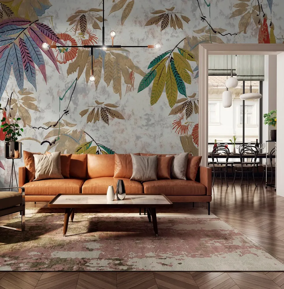 Tapisseries - Papier peint panoramique Foliage XL - LE PAPIERS DE NINON