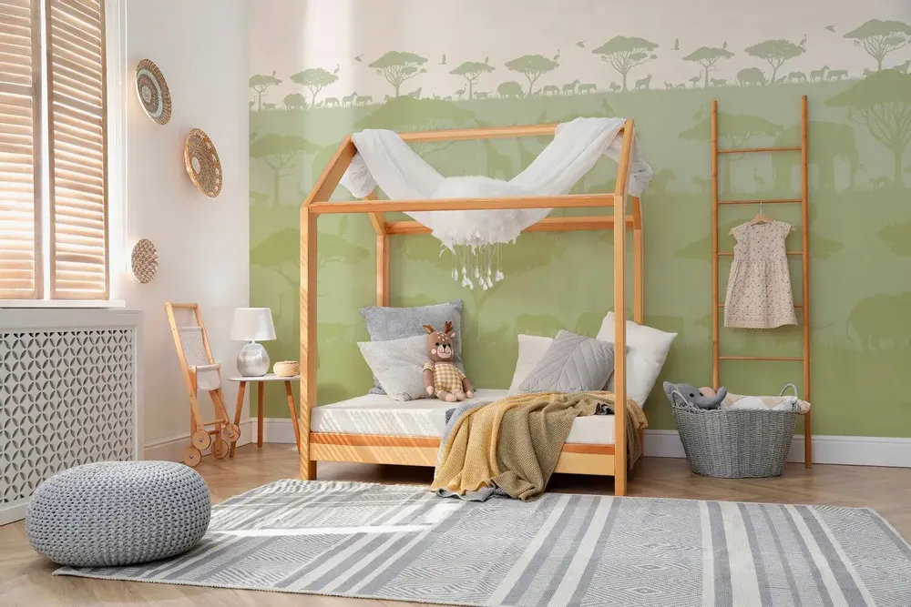 Tapisseries - Papier peint panoramique Savane - LE PAPIERS DE NINON