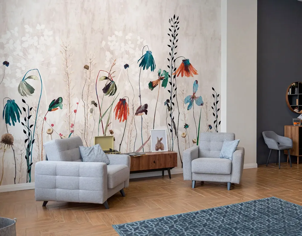 Tapisseries - Papier peint panoramique Évanescence - LE PAPIERS DE NINON