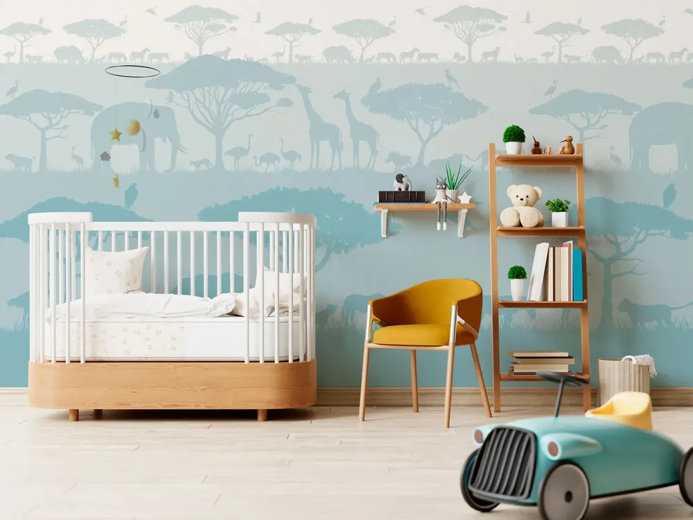 Tapisseries - Papier peint panoramique Savane - LE PAPIERS DE NINON