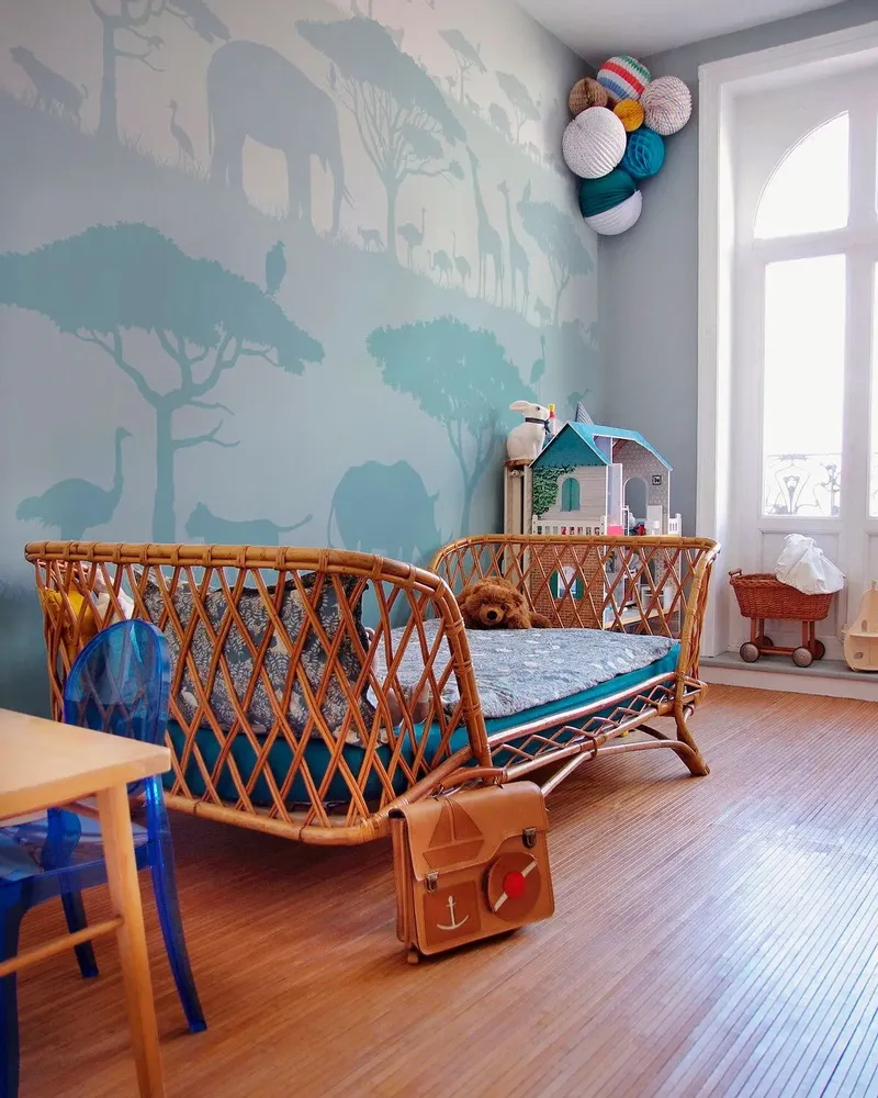 Tapisseries - Papier peint panoramique Savane - LE PAPIERS DE NINON