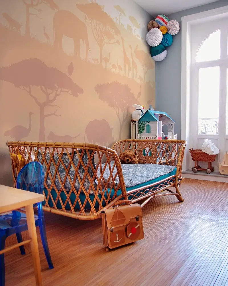 Tapisseries - Papier peint panoramique Savane - LE PAPIERS DE NINON