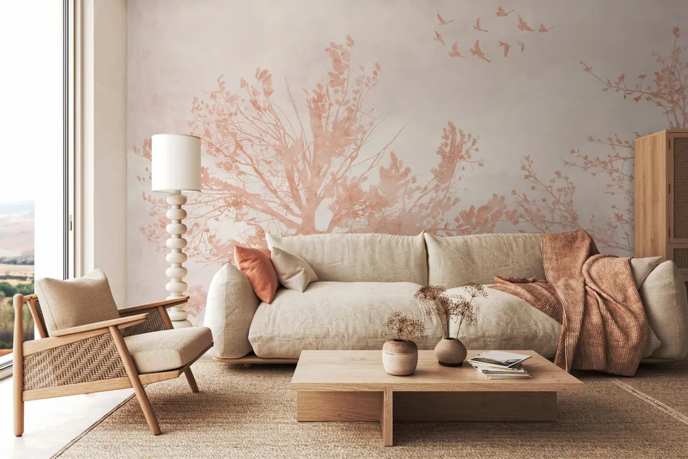 Tapestries - Albero panoramic wallpaper - LE PAPIERS DE NINON