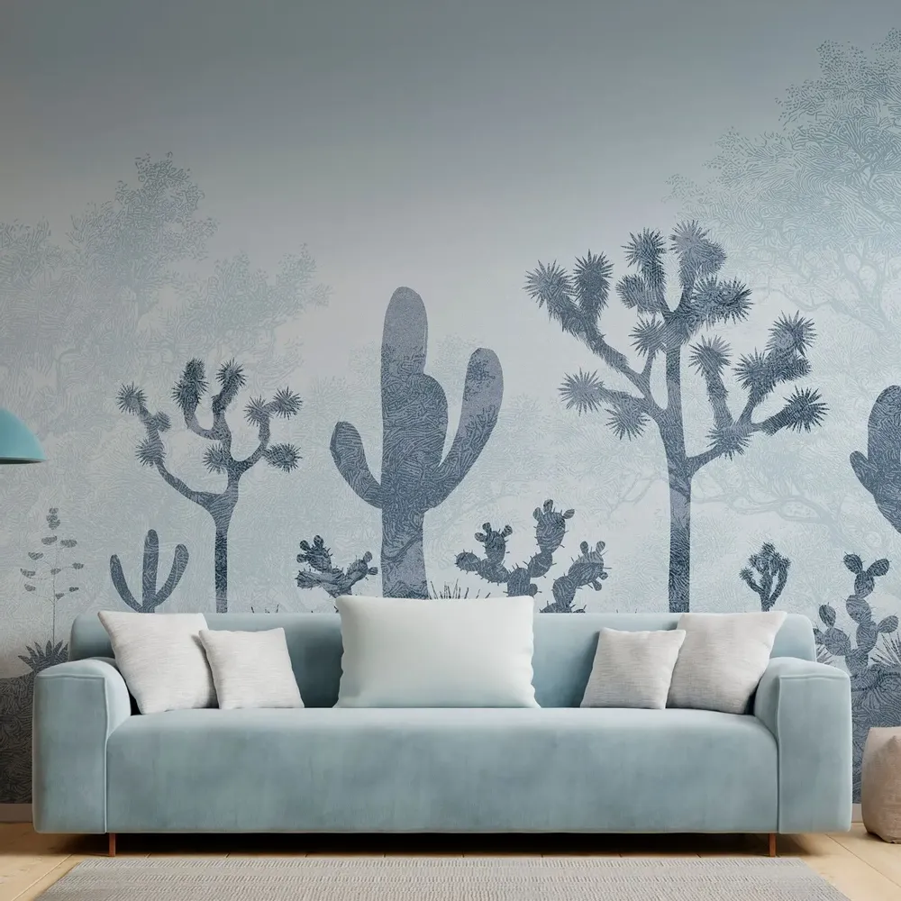 Tapisseries - Papier peint panoramique YUKKA - LE PAPIERS DE NINON