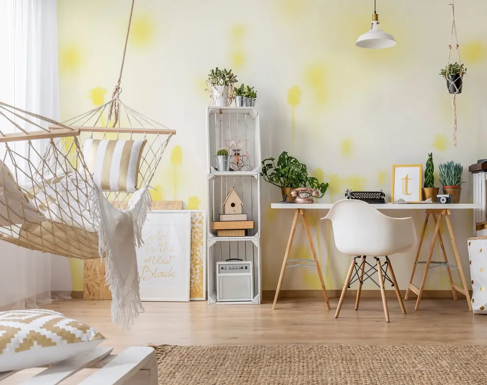 Tapisseries - Papier peint panoramique Le Chant Des Pavots - LE PAPIERS DE NINON