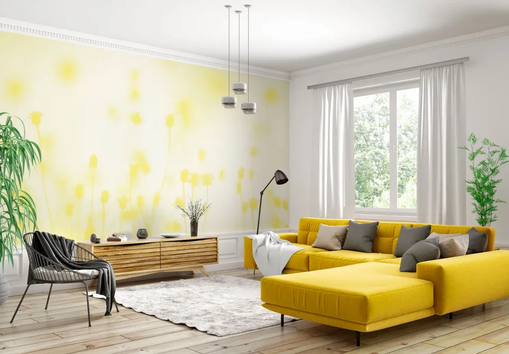 Tapisseries - Papier peint panoramique Le Chant Des Pavots - LE PAPIERS DE NINON