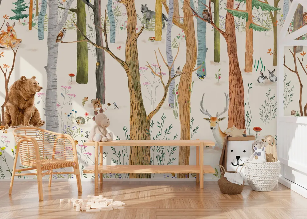 Tapisseries - Papier peint panoramique Chanteloup XL - LE PAPIERS DE NINON