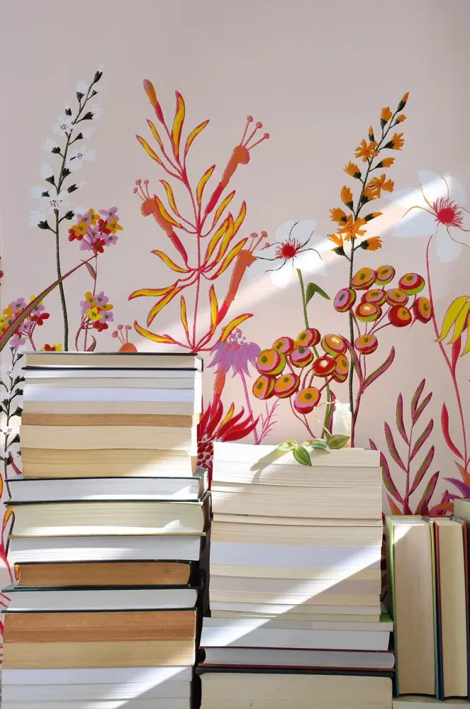 Tapisseries - Papier peint panoramique Jardin d'été - LE PAPIERS DE NINON