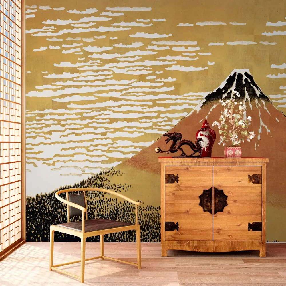 Tapisseries - Papier peint panoramique Fuji - LE PAPIERS DE NINON