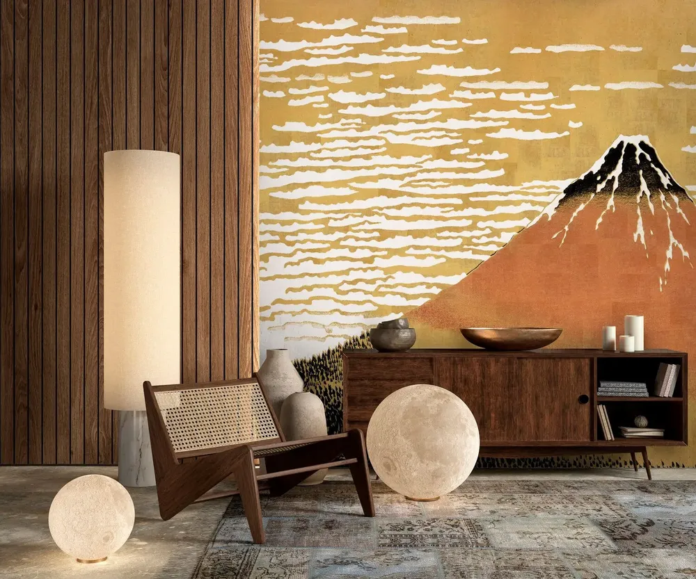 Tapisseries - Papier peint panoramique Fuji - LE PAPIERS DE NINON