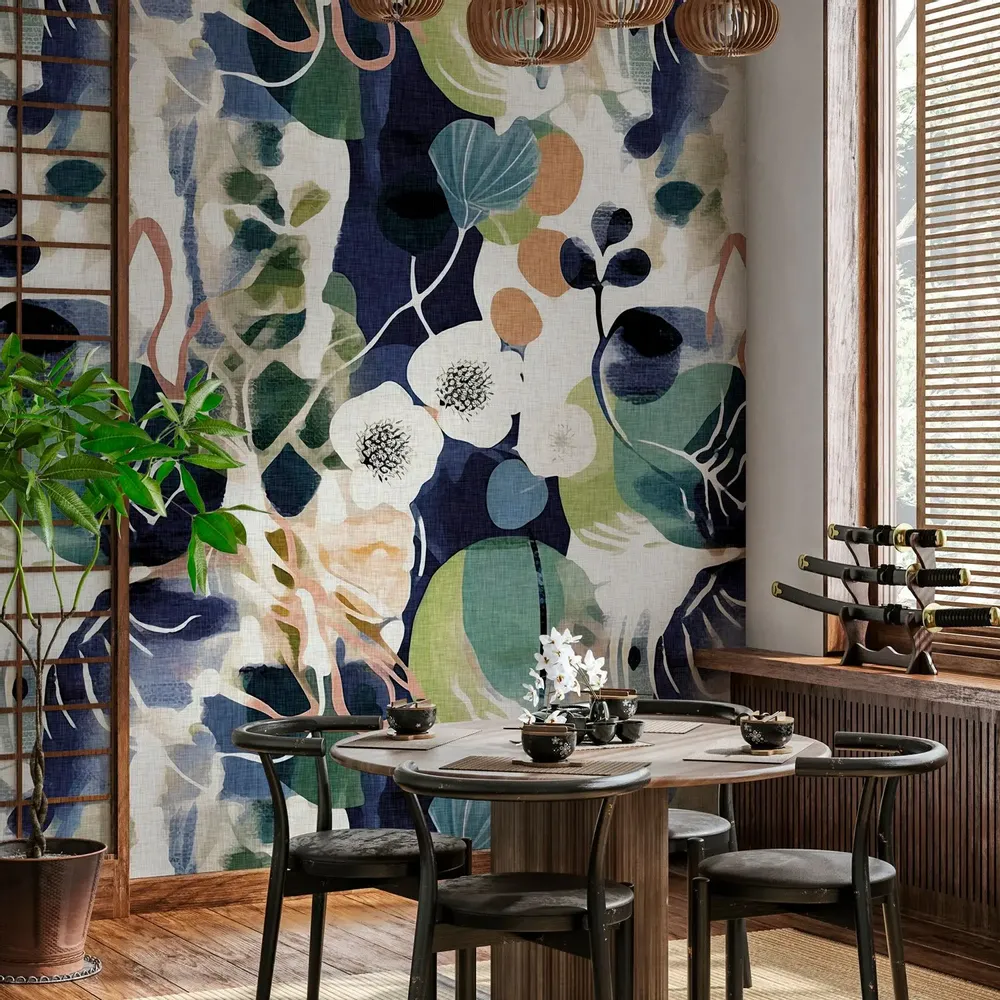 Tapisseries - Papier peint panoramique Hanami - LE PAPIERS DE NINON