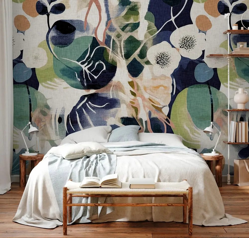 Tapisseries - Papier peint panoramique Hanami - LE PAPIERS DE NINON