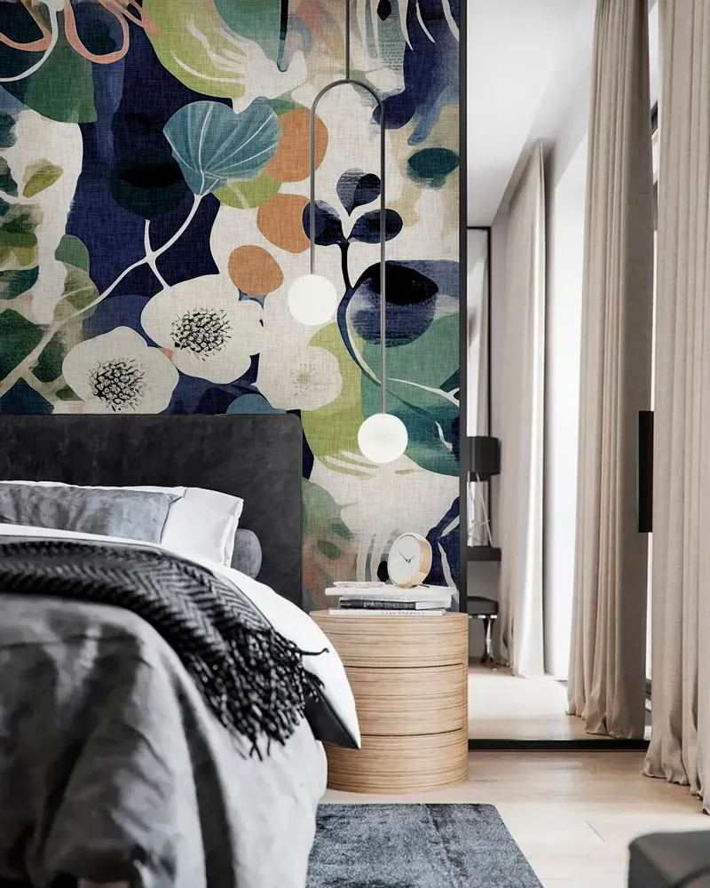 Tapisseries - Papier peint panoramique Hanami - LE PAPIERS DE NINON