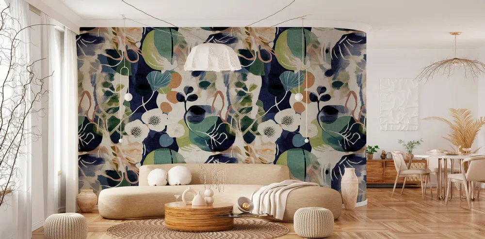 Tapisseries - Papier peint panoramique Hanami XL - LE PAPIERS DE NINON