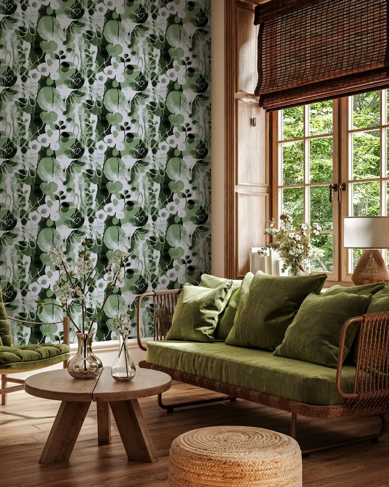 Tapisseries - Papier peint panoramique Hanami - LE PAPIERS DE NINON