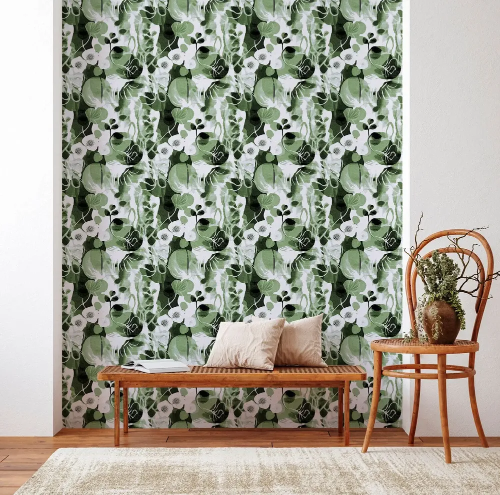 Tapisseries - Papier peint panoramique Hanami - LE PAPIERS DE NINON