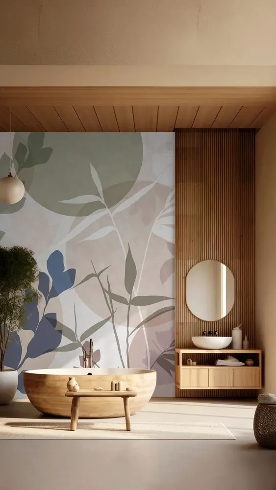 Tapisseries - Papier peint panoramique Shadow XL - LE PAPIERS DE NINON