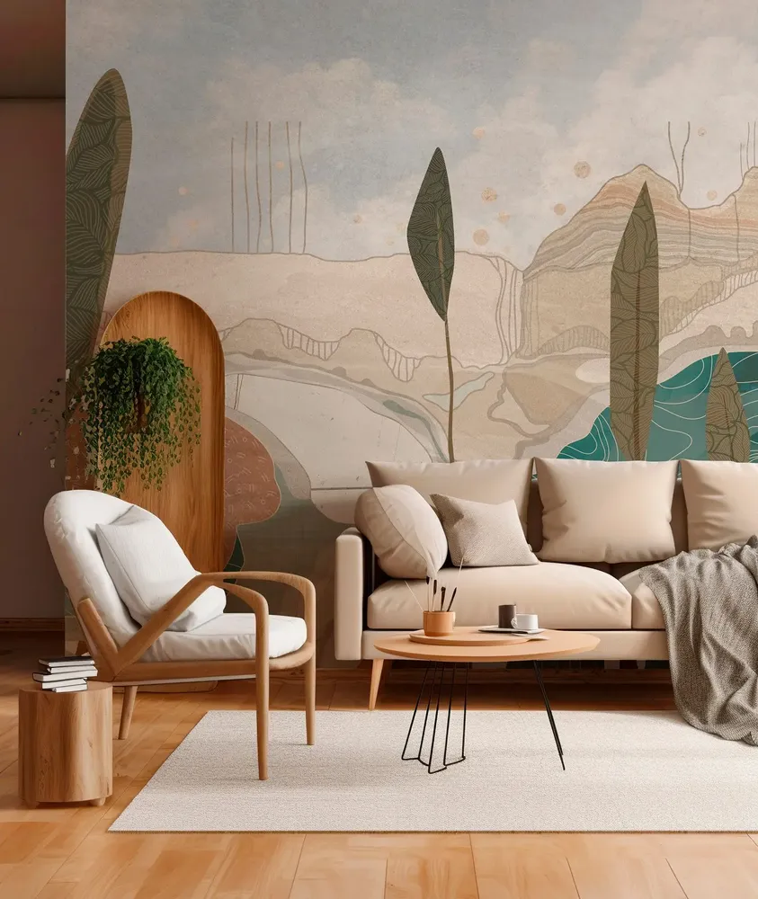 Tapisseries - Papier peint panoramique Accona - LE PAPIERS DE NINON