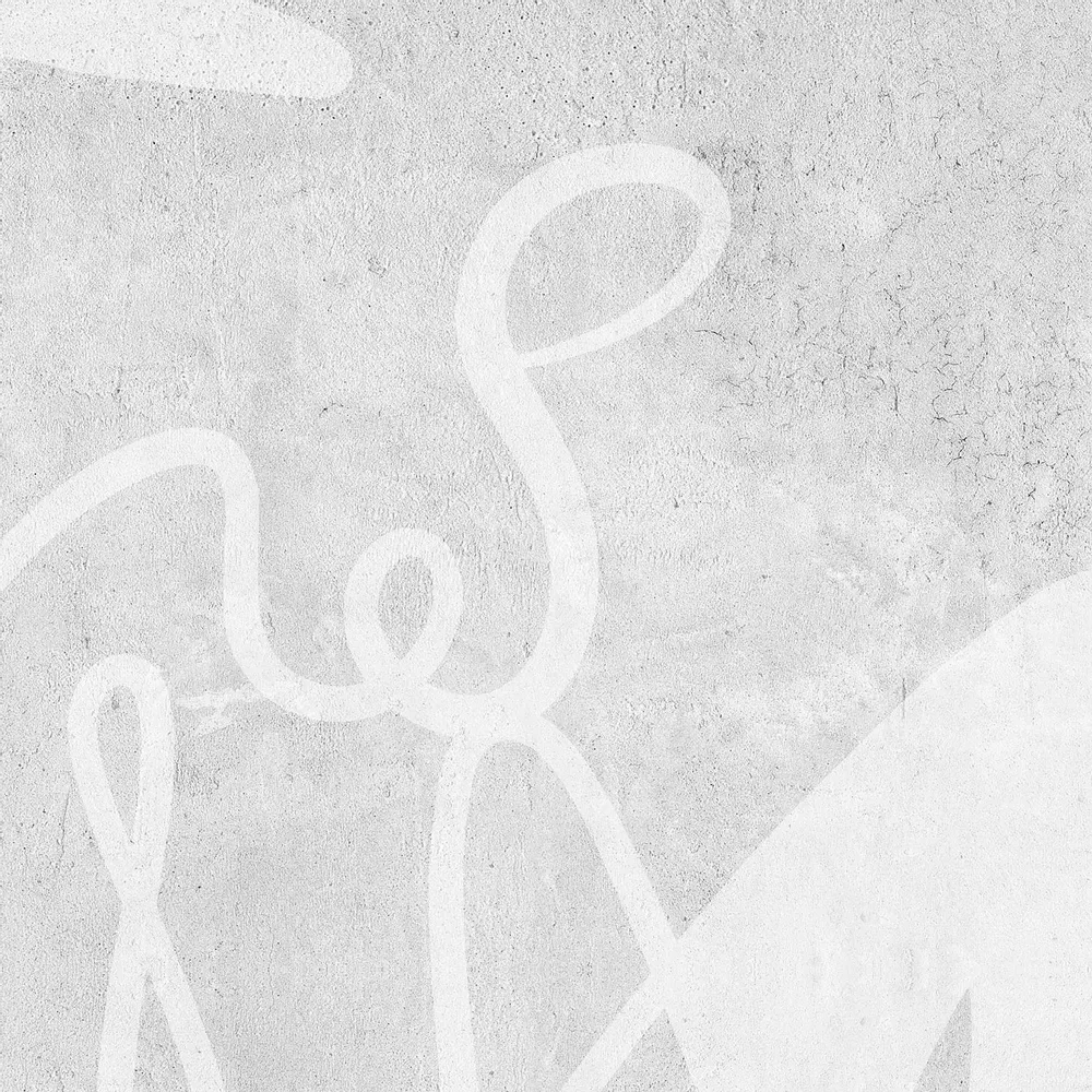 Tapisseries - Papier peint panoramique Mahsa gris XL - LE PAPIERS DE NINON