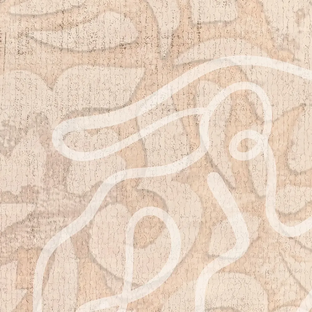 Tapisseries - papier peint panoramique Mahsa sable - LE PAPIERS DE NINON