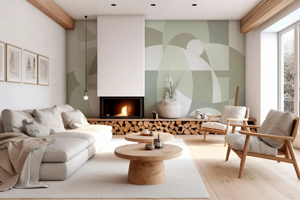 Tapestries - Teibi panoramic wallpaper - LE PAPIERS DE NINON