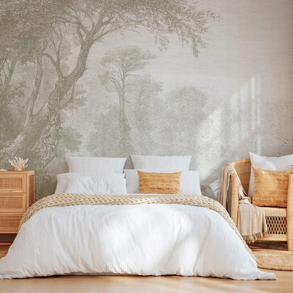 Tapisseries - Papier peint panoramique Sologne - LE PAPIERS DE NINON