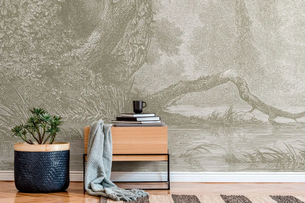 Tapisseries - Papier peint panoramique Sologne - LE PAPIERS DE NINON