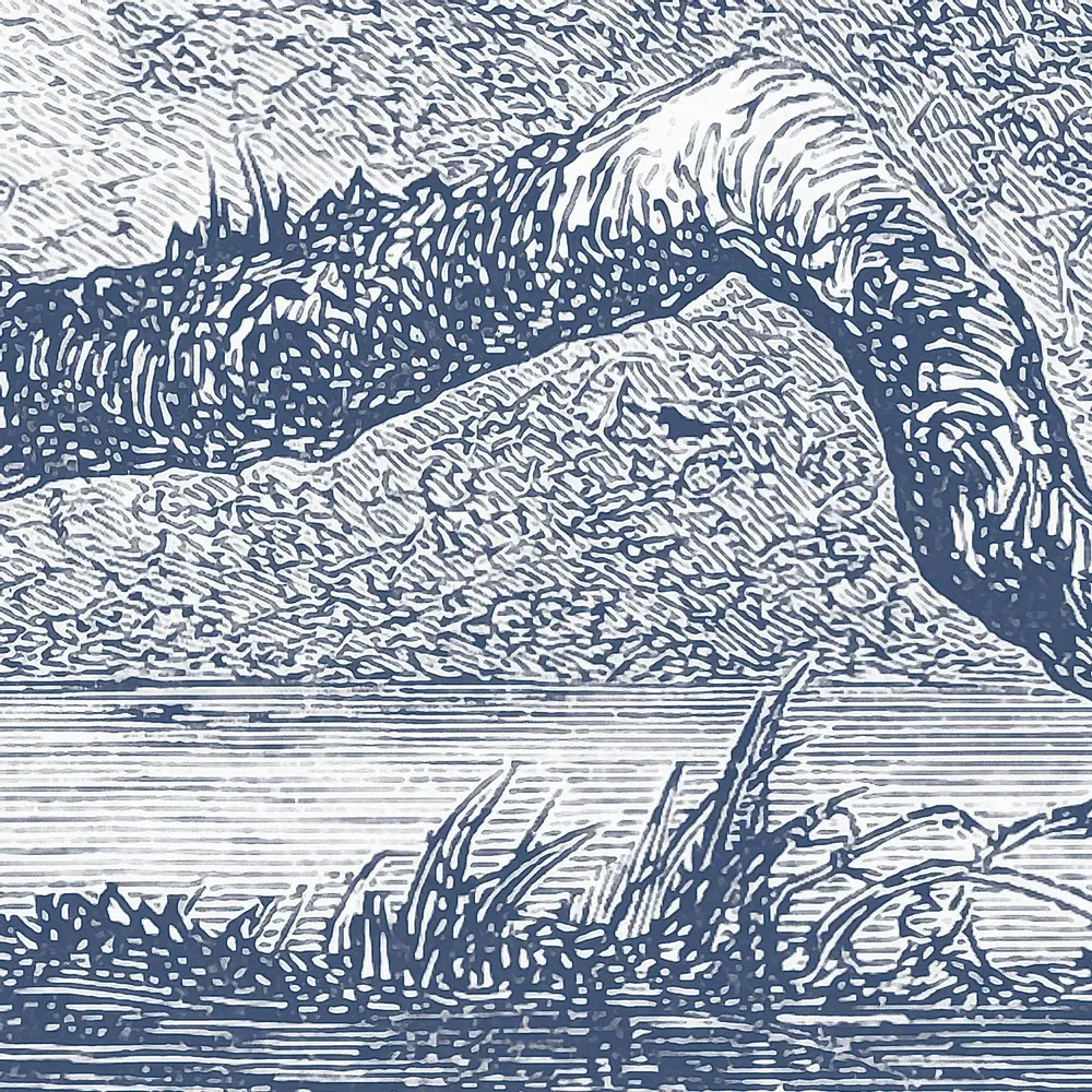 Tapestries - Sologne panoramic wallpaper - LE PAPIERS DE NINON