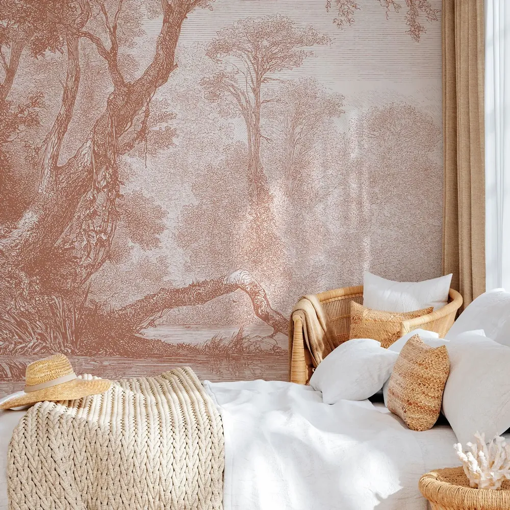 Tapisseries - Papier peint panoramique Sologne - LE PAPIERS DE NINON