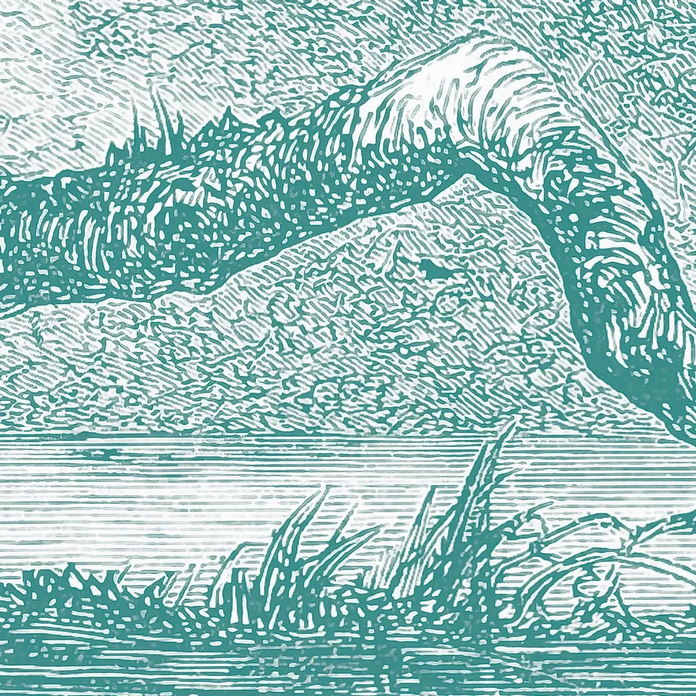 Tapestries - Sologne panoramic wallpaper - LE PAPIERS DE NINON