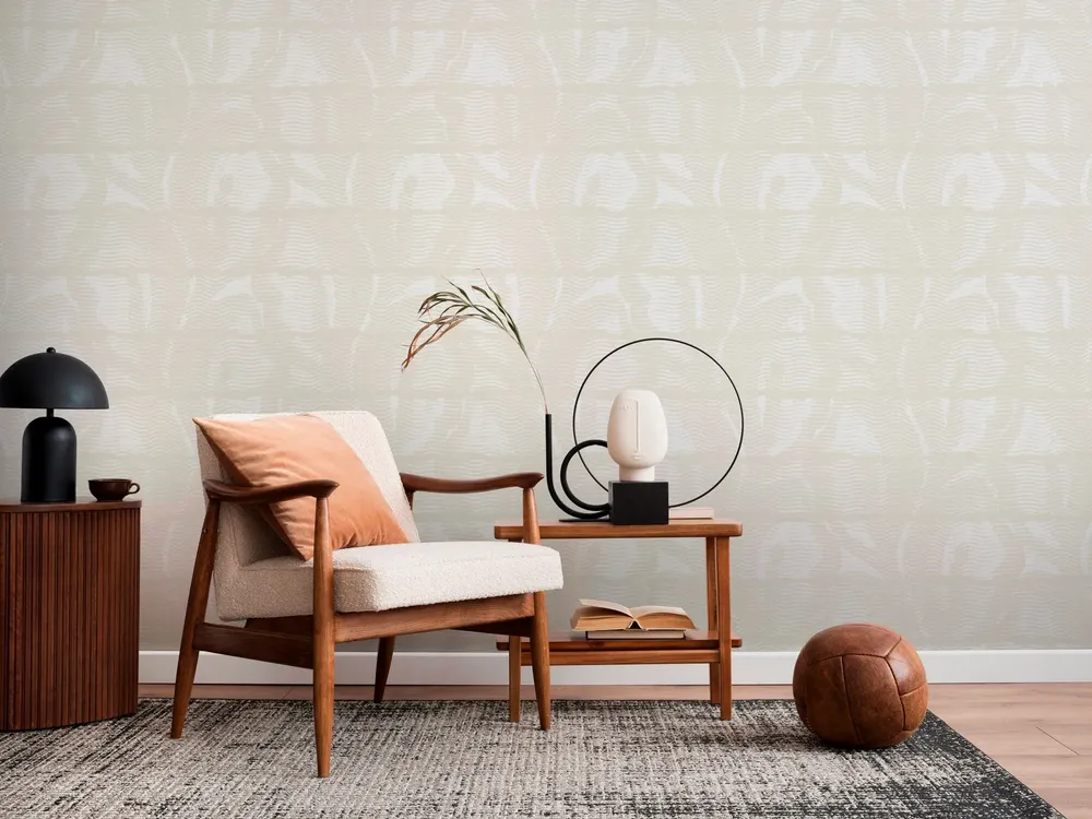 Tapestries - Mawimbi panoramic wallpaper - LE PAPIERS DE NINON