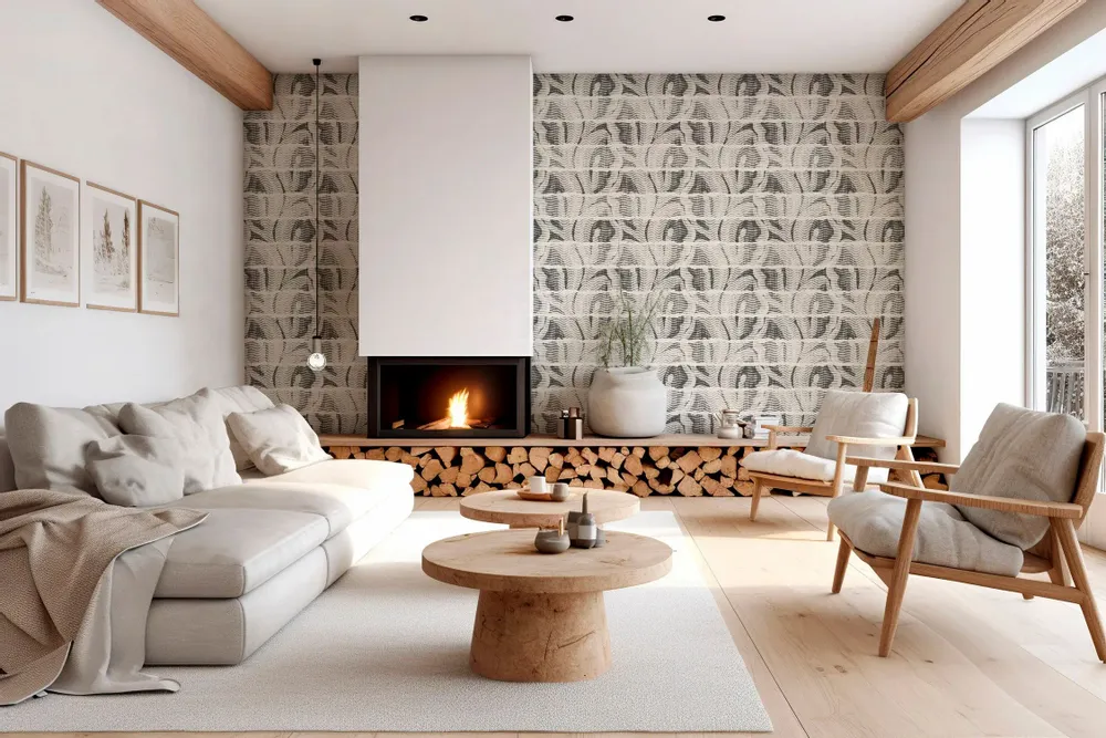 Tapisseries - Papier peint panoramique Mawimbi L - LE PAPIERS DE NINON