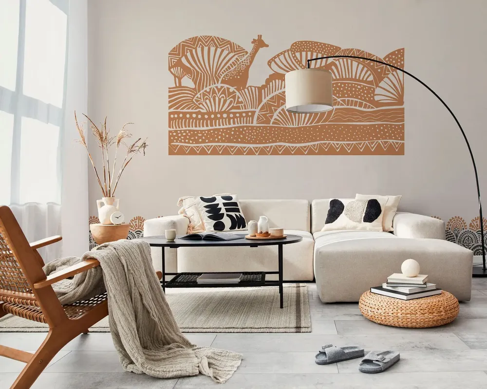 Tapisseries - Papier peint panoramique Zarafah - LE PAPIERS DE NINON