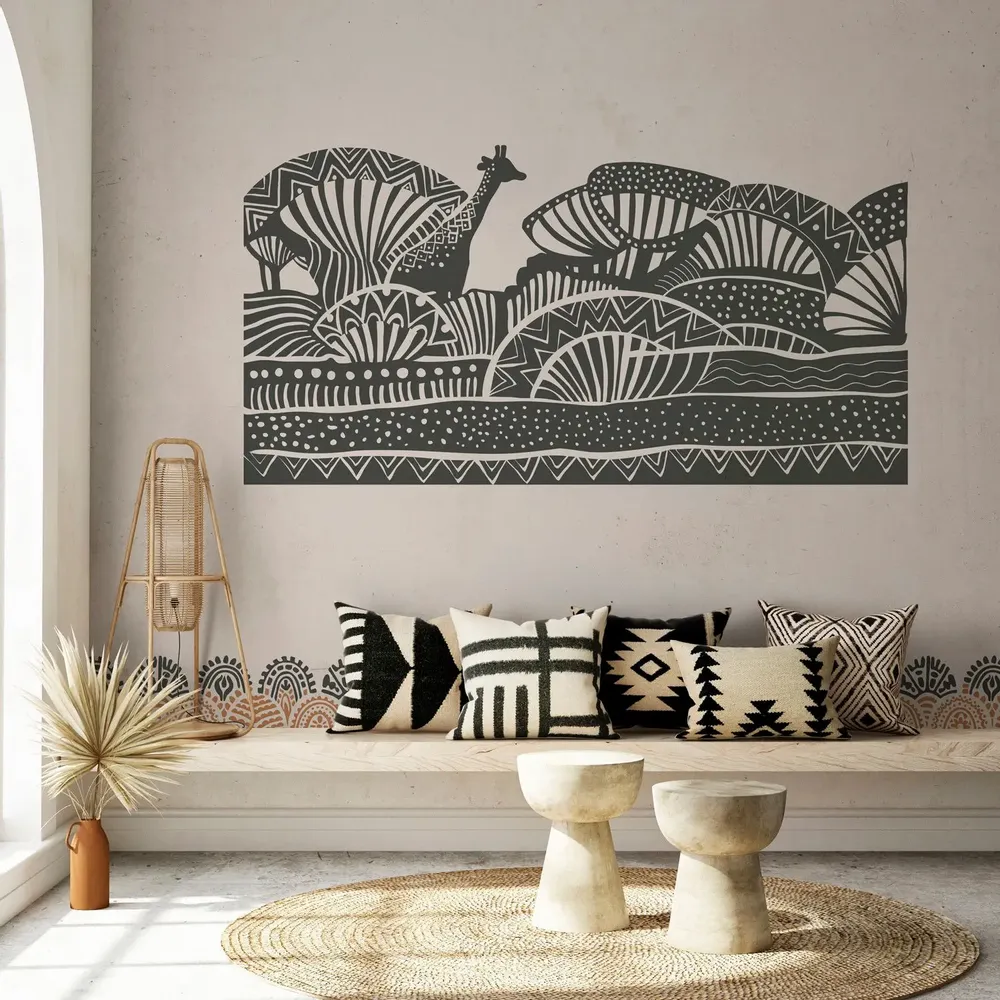 Tapisseries - Papier peint panoramique Zarafah - LE PAPIERS DE NINON