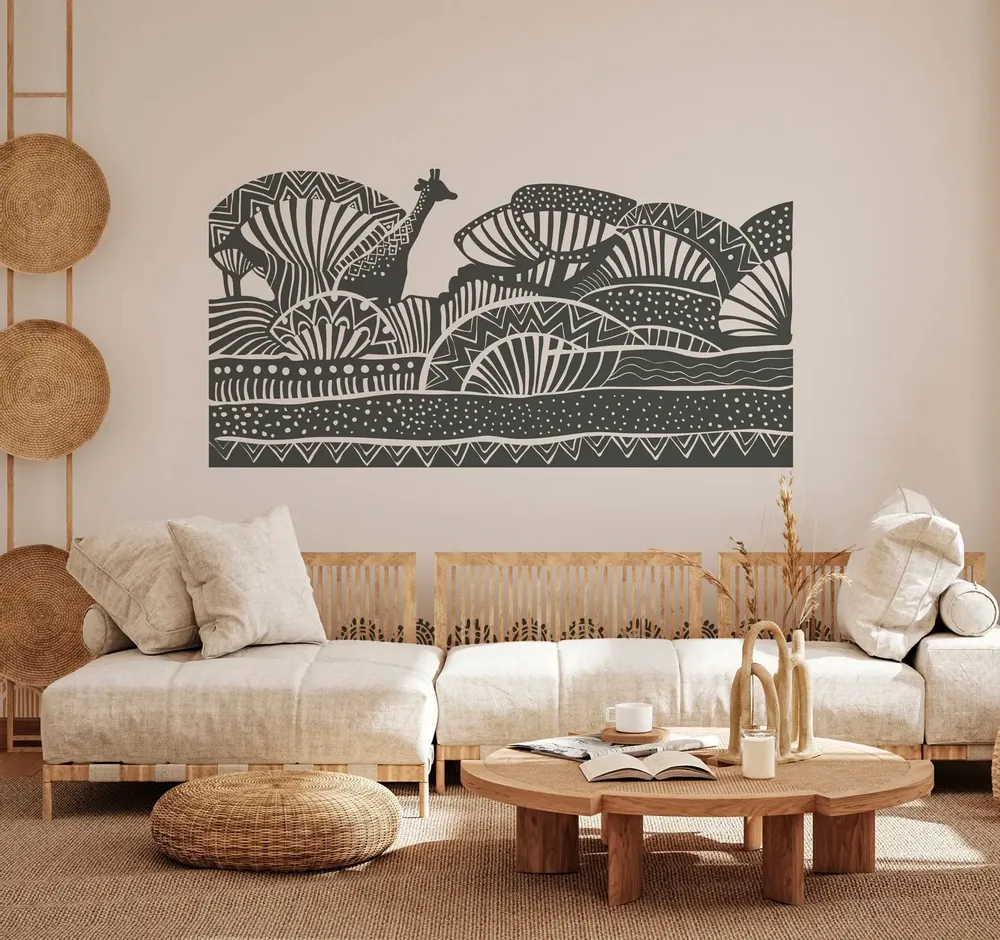 Tapisseries - Papier peint panoramique Zarafah - LE PAPIERS DE NINON