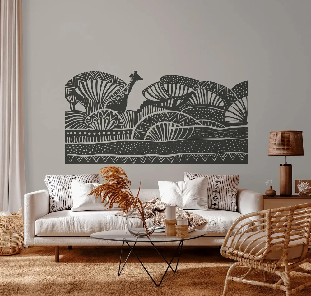 Tapisseries - Papier peint panoramique Zarafah - LE PAPIERS DE NINON