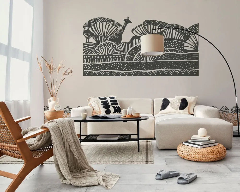 Tapisseries - Papier peint panoramique Zarafah - LE PAPIERS DE NINON