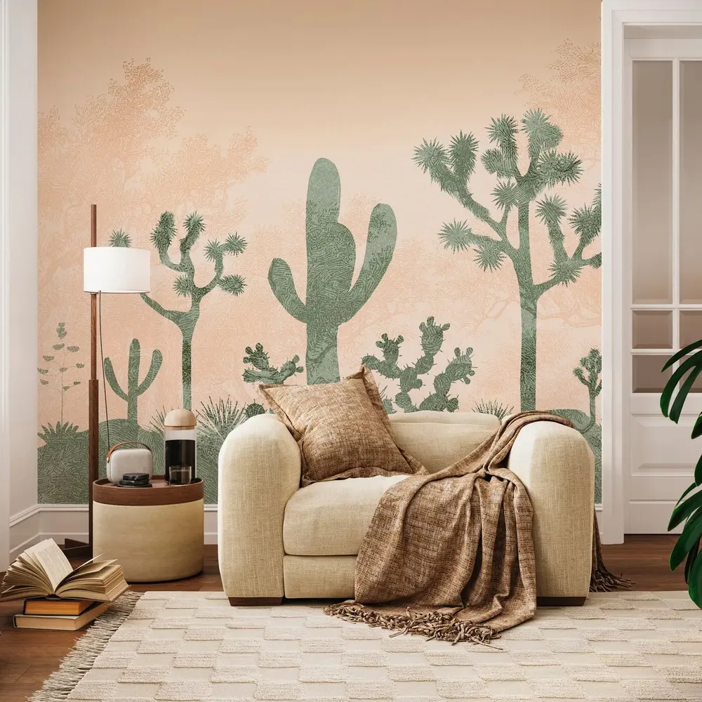 Tapisseries - Papier peint panoramique YUKKA - LE PAPIERS DE NINON