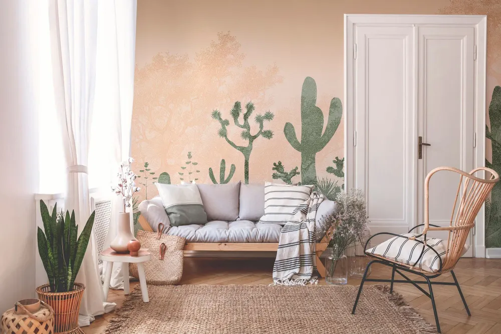 Tapisseries - Papier peint panoramique YUKKA - LE PAPIERS DE NINON