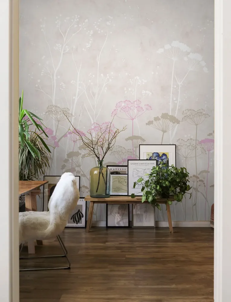 Tapisseries - Papier peint panoramique Ombelles - LE PAPIERS DE NINON