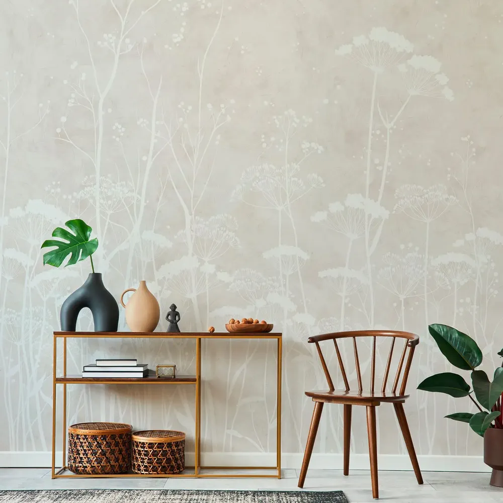 Tapisseries - Papier peint panoramique Ombelles - LE PAPIERS DE NINON