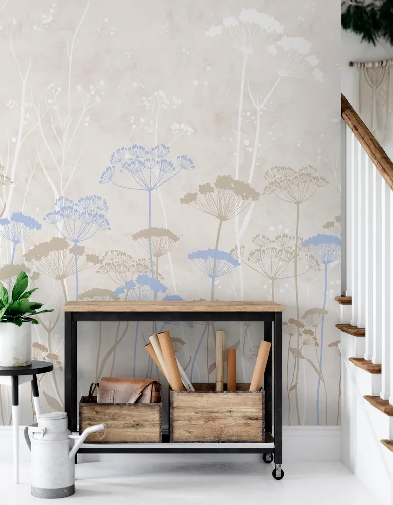 Tapisseries - Papier peint panoramique Ombelles - LE PAPIERS DE NINON