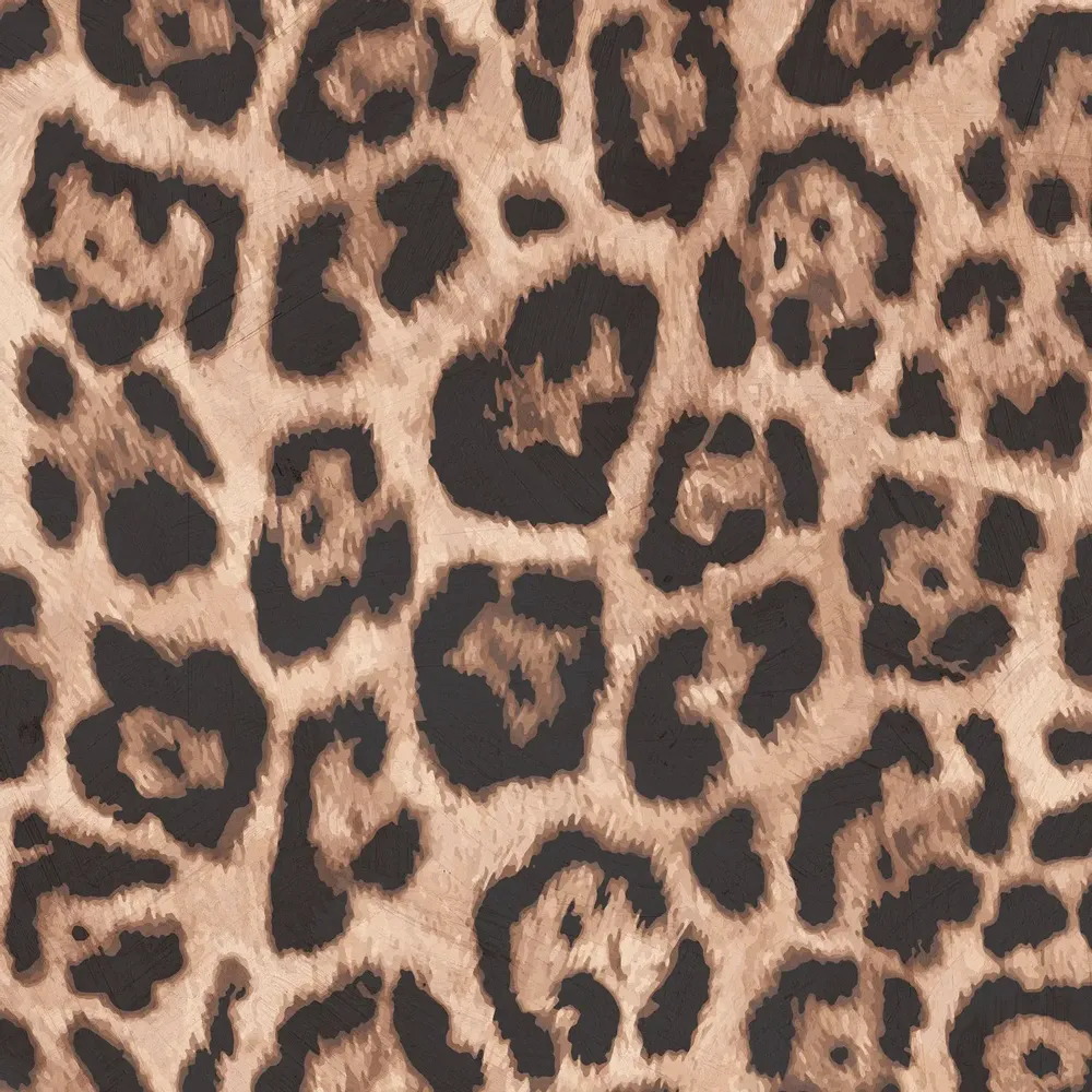 Tapestries - Panoramic Leopard Wallpaper - LE PAPIERS DE NINON